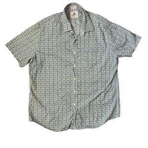 Men's Blue Patterned Shirt